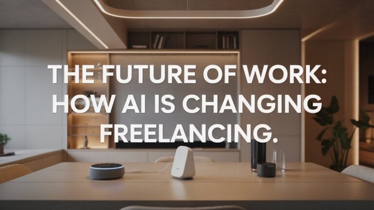 The Future of Work: How AI Is Changing Freelancing 1 ai transforming freelance jobs