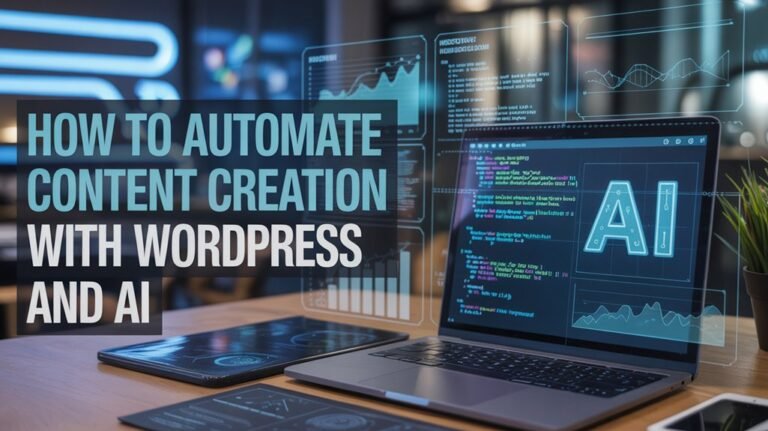 automate wordpress content generation