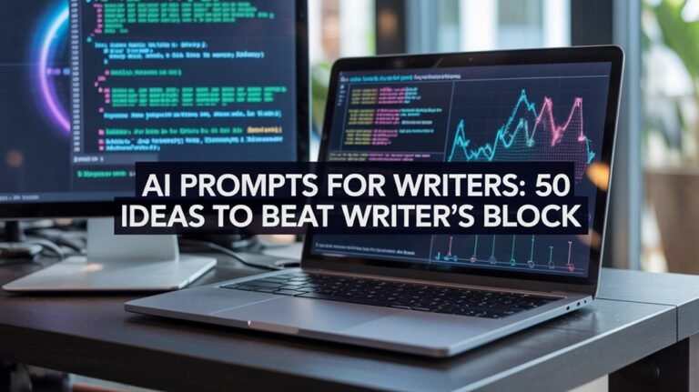 AI Prompts for Writers: 50 Ideas to Beat Writer’s Block 4 creative prompts for writers