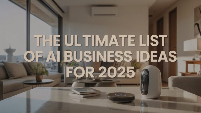 The Ultimate List of AI Business Ideas for 2025 7 future ai business concepts