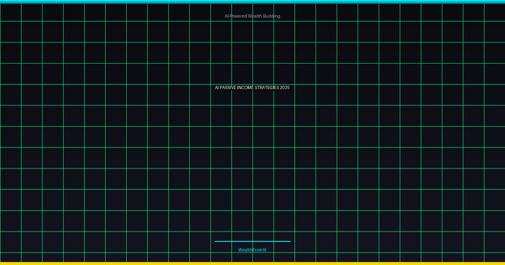 Infographic: AI-powered passive income strategies for 2025