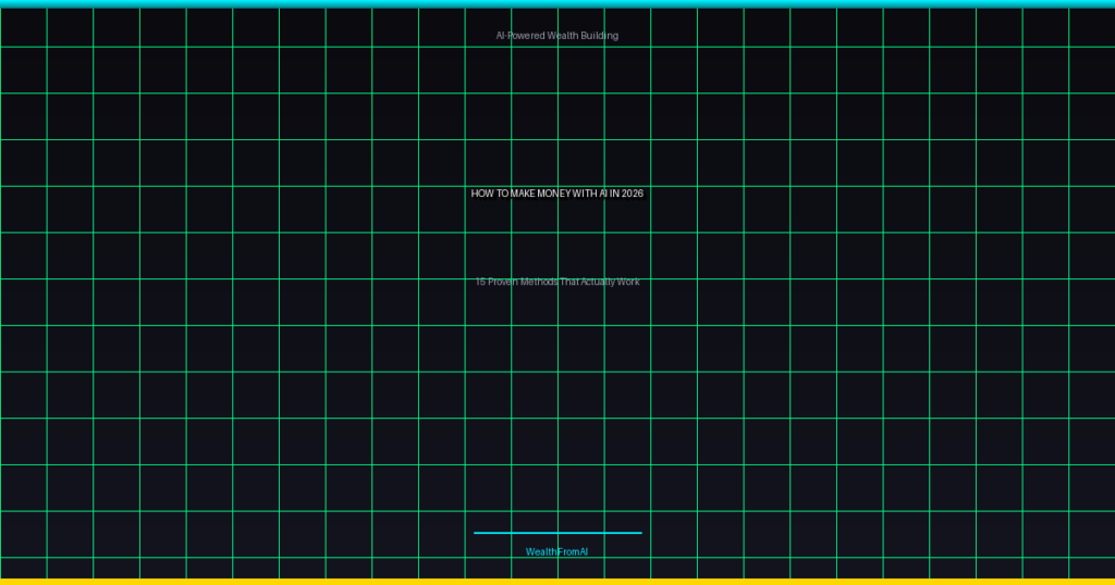 AI finance graph on Wealth From AI website