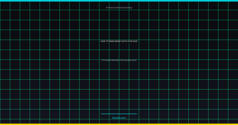 AI finance graph on Wealth From AI website