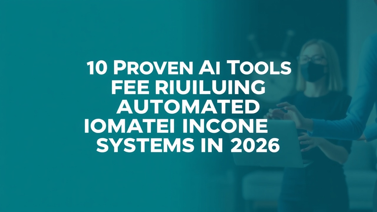 10 proven ai tools for building automated income systems in