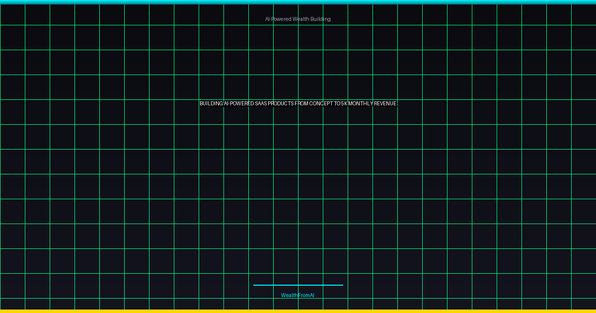 Building AI-Powered SaaS Products: From Concept to $5K+ Monthly Revenue