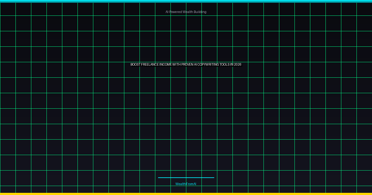 Boost Freelance Income with Proven AI Copywriting Tools in 2026 1 AI copywriting tools for freelance income