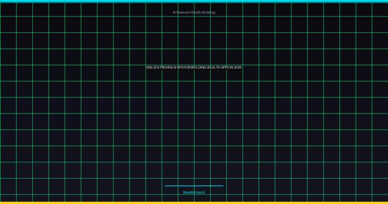best AI APIs for building wealth apps
