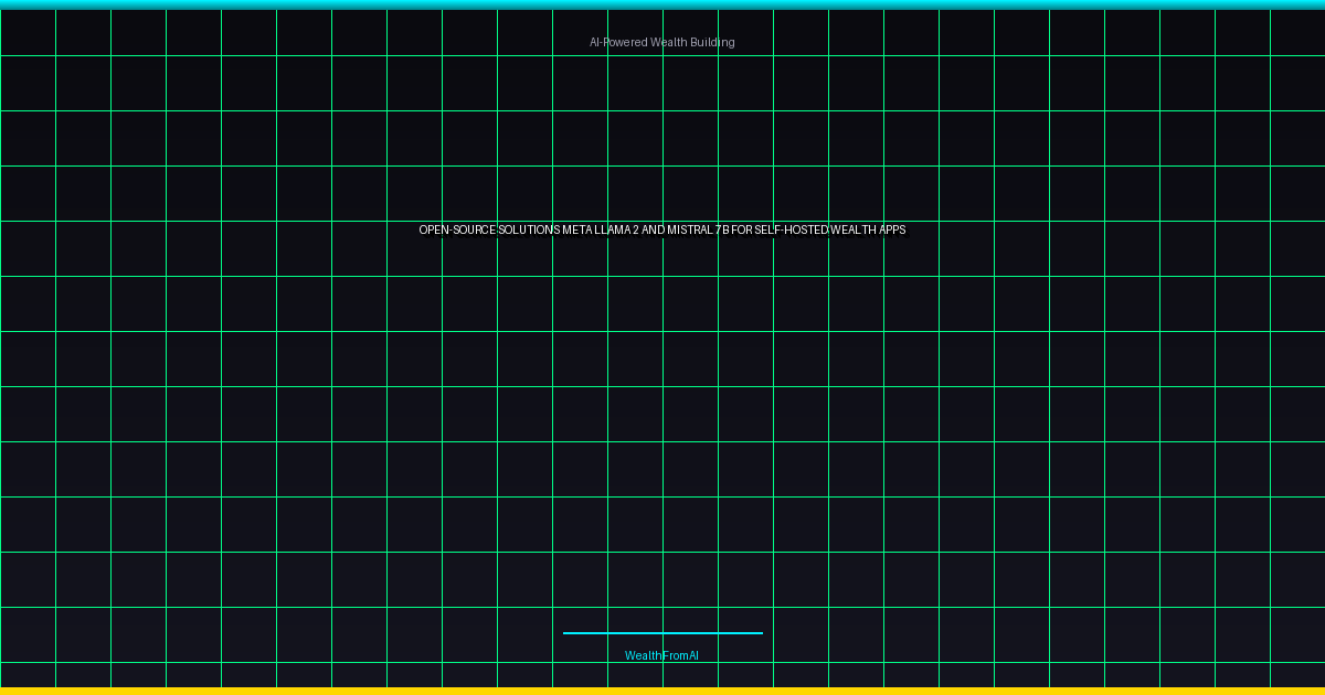 Open-Source Solutions: Meta Llama 2 and Mistral 7B for Self-Hosted Wealth Apps