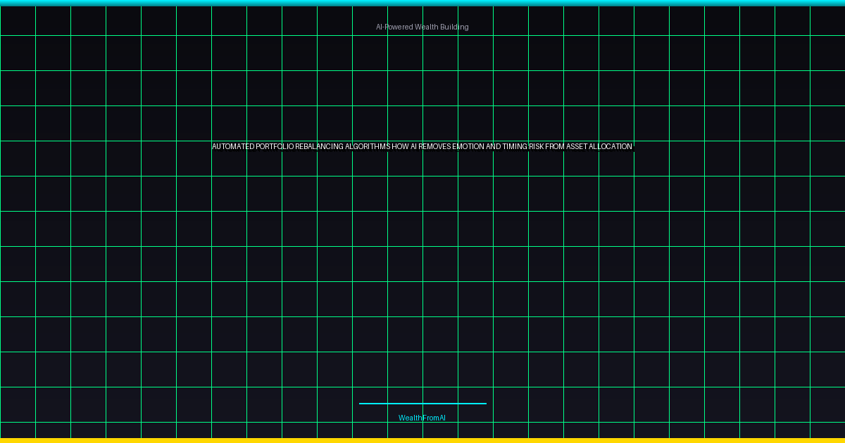 Automated Portfolio Rebalancing Algorithms: How AI Removes Emotion and Timing Risk from Asset Allocation
