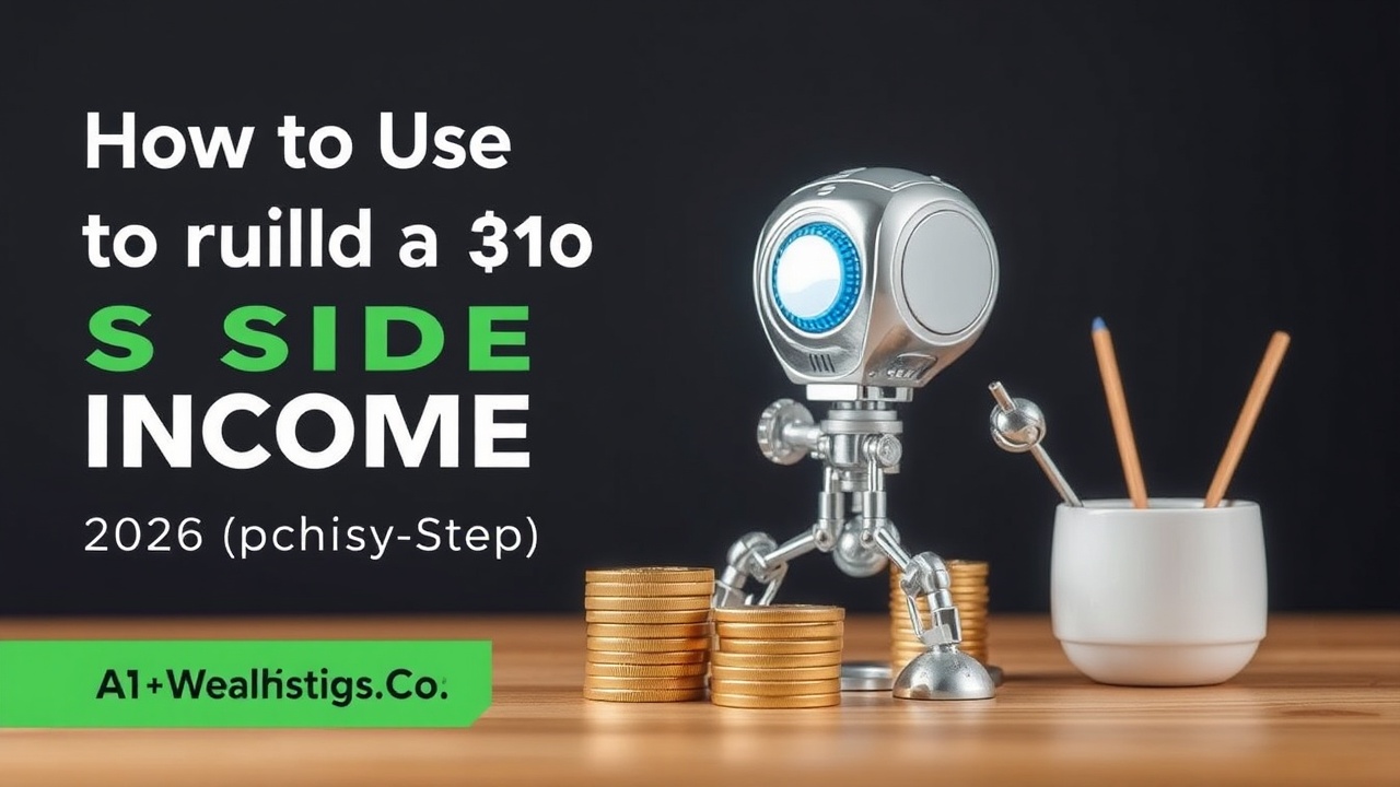 How to use ai to build a side income step by step guide