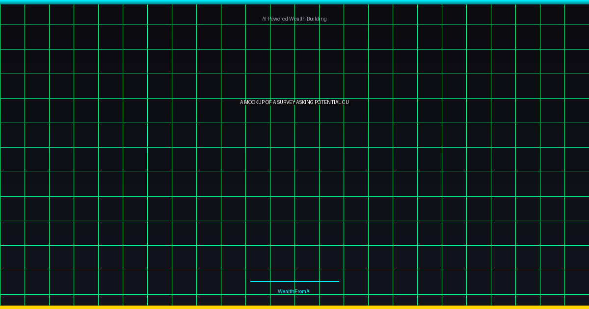 how to use ChatGPT for business - a mockup of a survey asking potential customers about their interest in a new AI