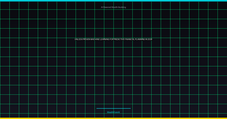 machine learning for predictive financial planning