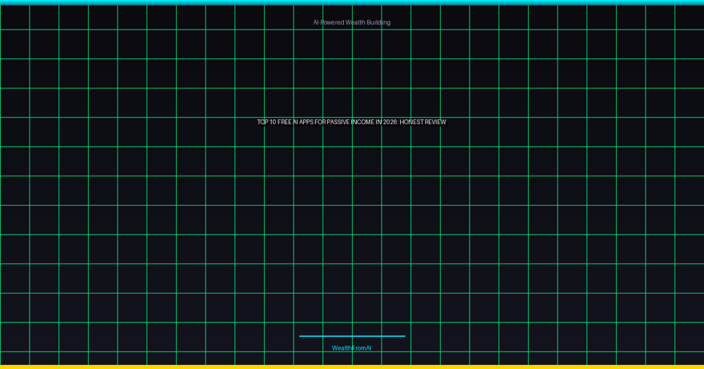top 10 free ai apps for earning passive income in 2026