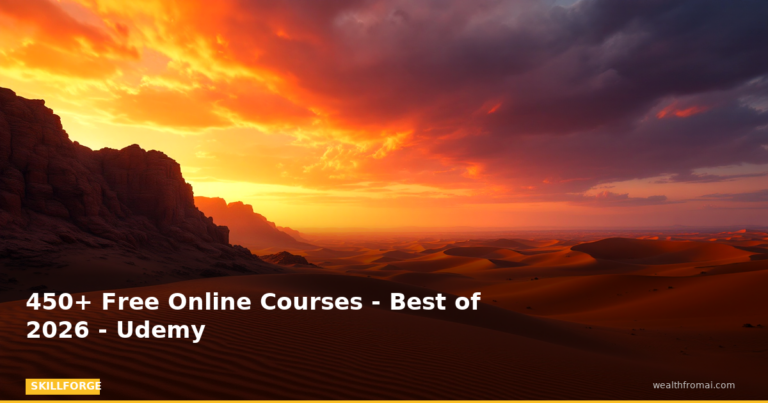 skillforge pin skillforge featured 450 free online courses best of 2026 ude