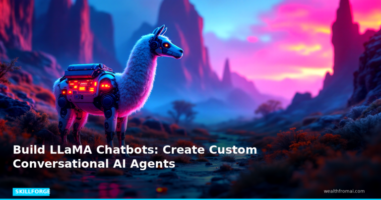 Build LLaMA Chatbots: Create Custom Conversational AI Agents — Blog Post 4 skillforge pin skillforge featured build llama chatbots create custom conve