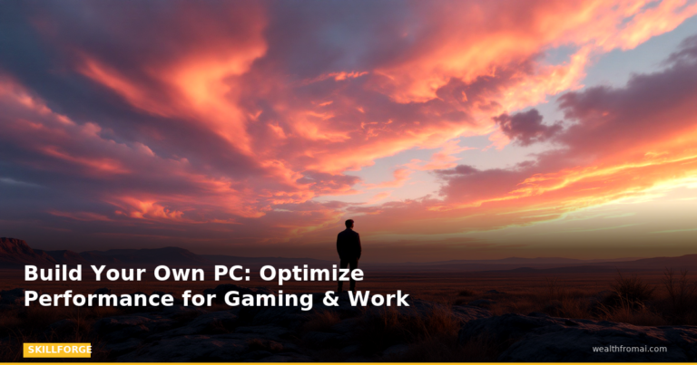 Build Your Own PC: Optimize Performance for Gaming & Work — Comparison Chart 1 skillforge pin skillforge featured build your own pc optimize performance f