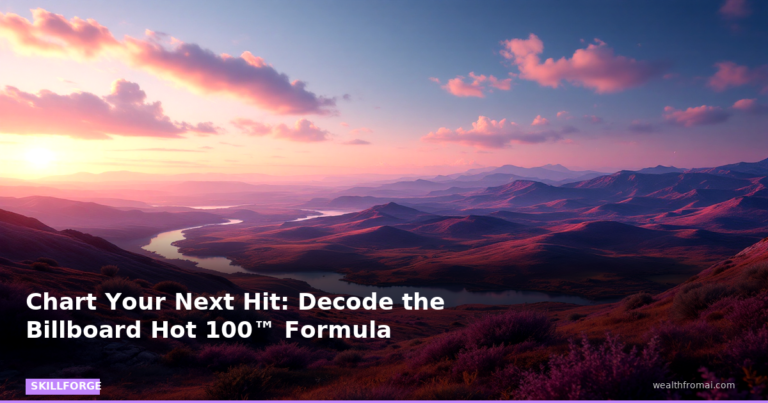 Chart Your Next Hit: Decode the Billboard Hot 100™ Formula — Blog Post 2 skillforge pin skillforge featured chart your next hit decode the billboard