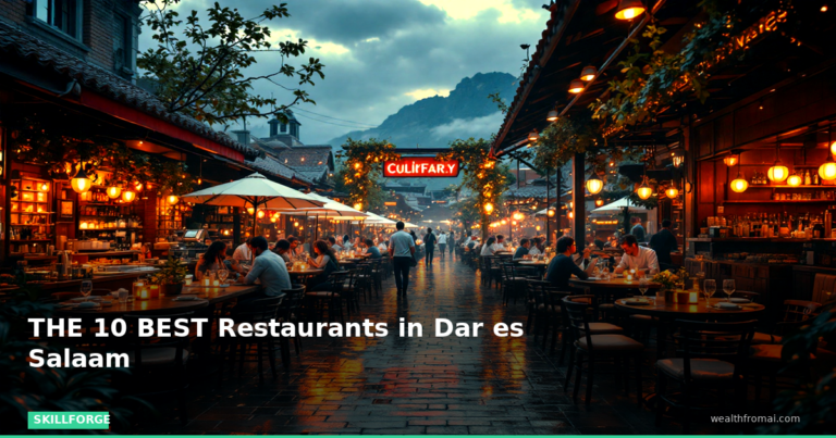 THE 10 BEST Restaurants in Dar es Salaam — Blog Post 3 skillforge pin skillforge featured the 10 best restaurants in dar es salaam