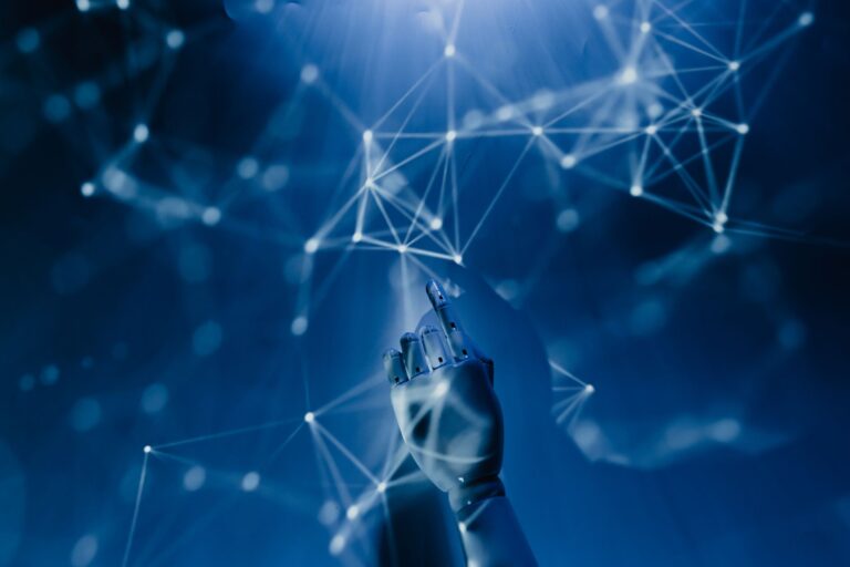 AI's Next Act: How Generative AI is Revolutionizing Entertainment 2 A modern digital illustration representing ai's next act generative ai is revolutionizing entertainment.