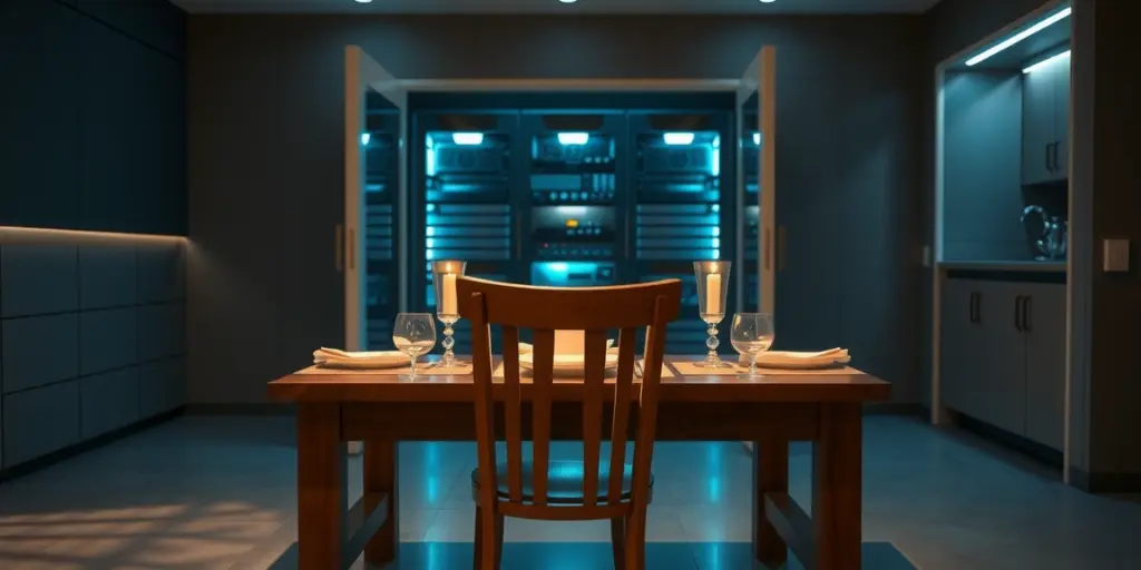 The Empty Chair at Friday Night Dinner: A Memoir of Grief, Tradition, and Finding Joy After Loss — illustrated scene for New Release: The Empty Chair