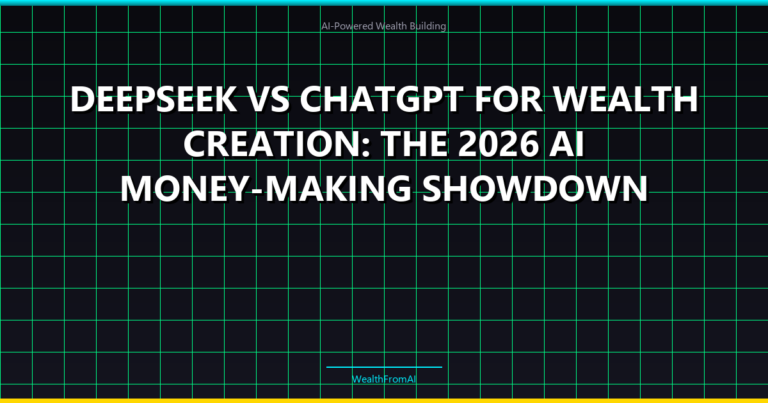DeepSeek vs ChatGPT for Wealth Creation: The 2026 AI Money-Making Showdown 29 DeepSeek vs ChatGPT for Wealth Creation: The 2026 AI Money-Making Showdown