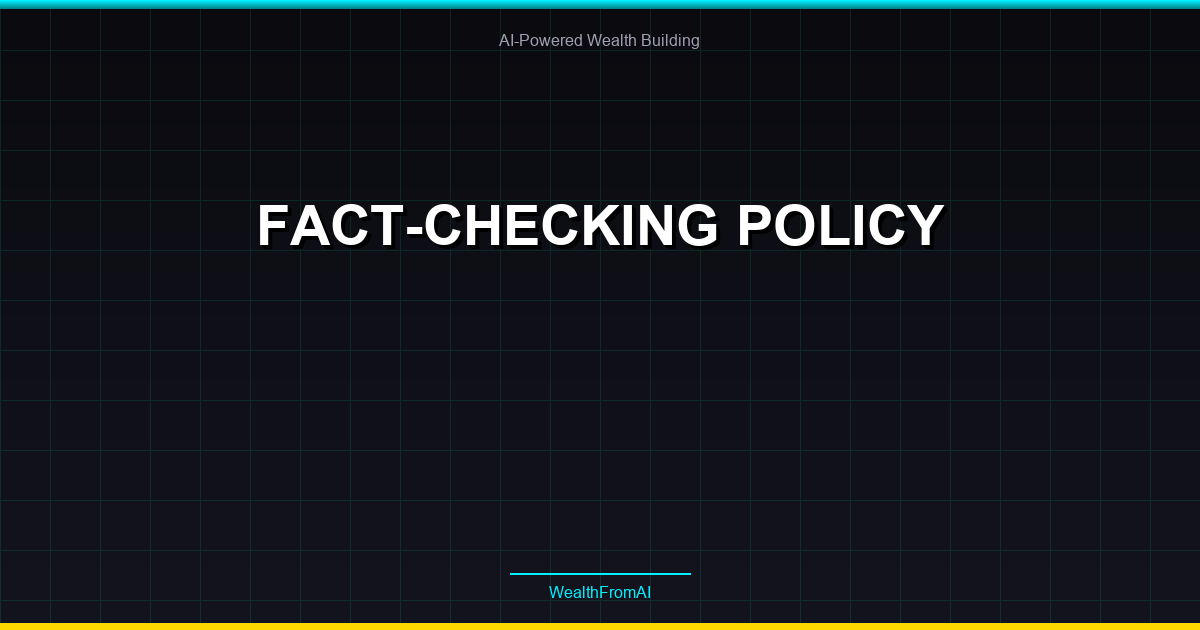 Fact-Checking Policy