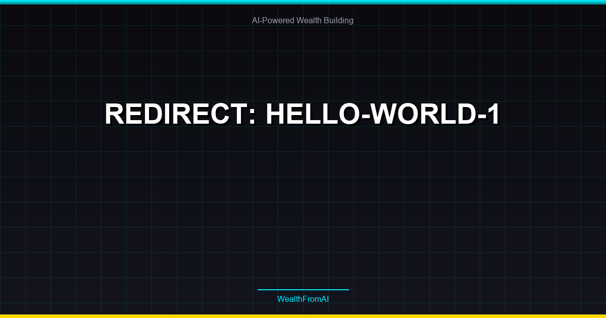 Redirect: hello-world-1