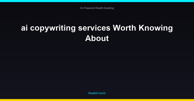 ai copywriting services Worth Knowing About