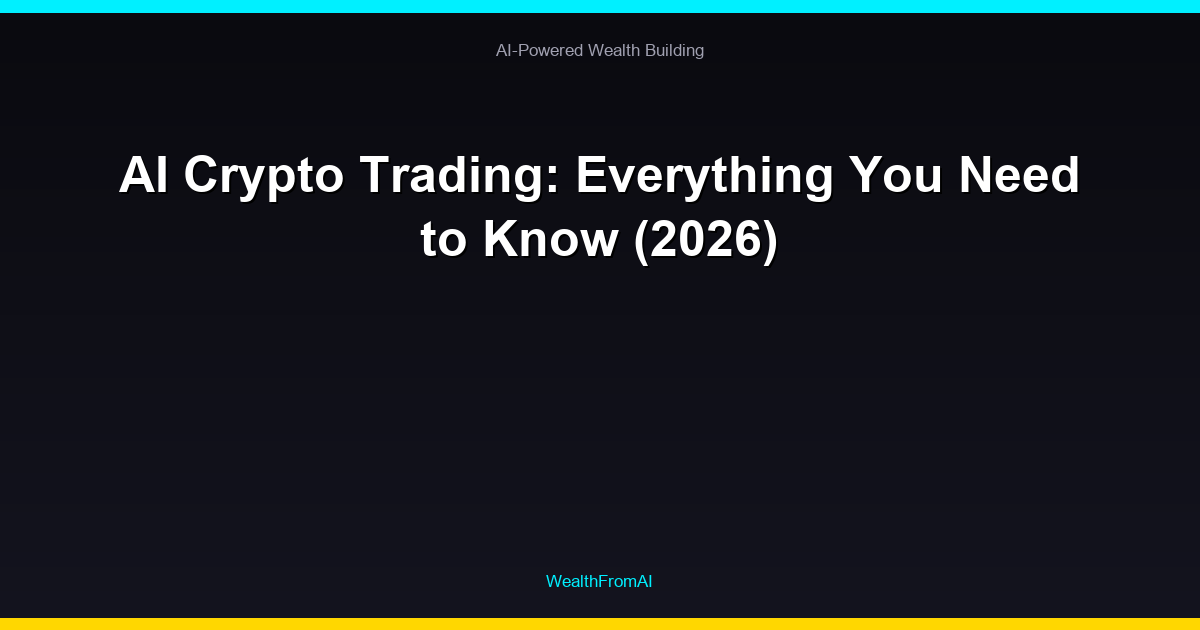 AI Crypto Trading: Everything You Need to Know (2026) 9 AI Crypto Trading: Everything You Need to Know (2026)