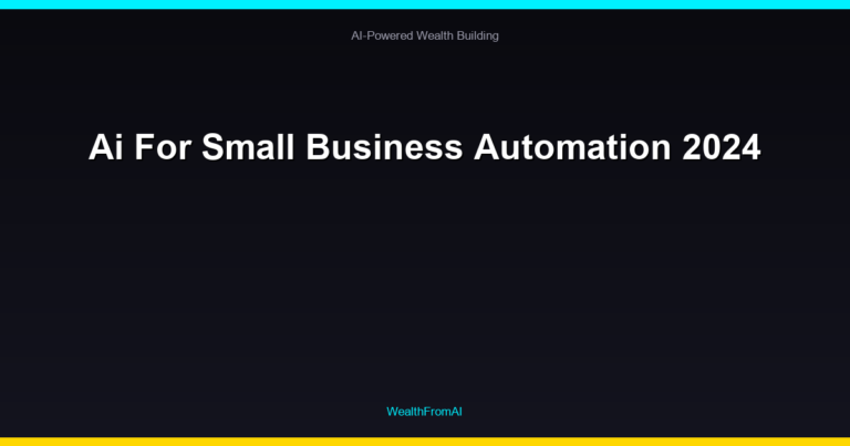 Ai For Small Business Automation 2024 99 Ai For Small Business Automation 2024