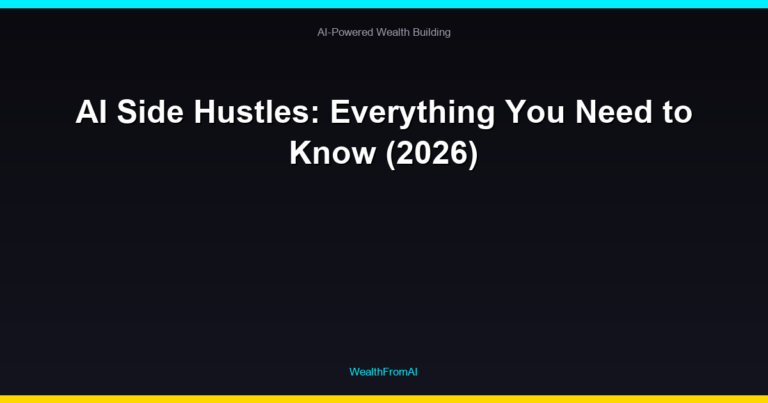 AI Side Hustles: Everything You Need to Know (2026) 30 AI Side Hustles: Everything You Need to Know (2026)