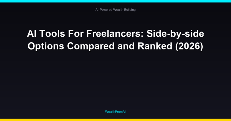 AI Tools For Freelancers: Side-by-side Options Compared and Ranked (2026) 22 AI Tools For Freelancers: Side-by-side Options Compared and Ranked (2026)