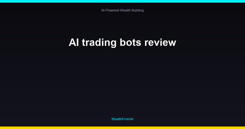 AI trading bots review