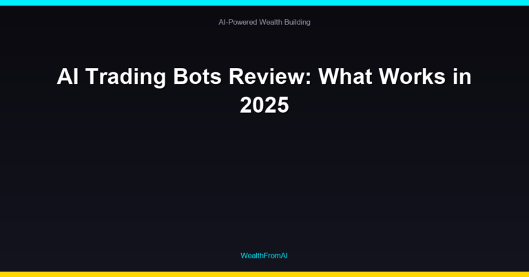 AI Trading Bots Review: What Works in 2025 6 AI Trading Bots Review: What Works in 2025