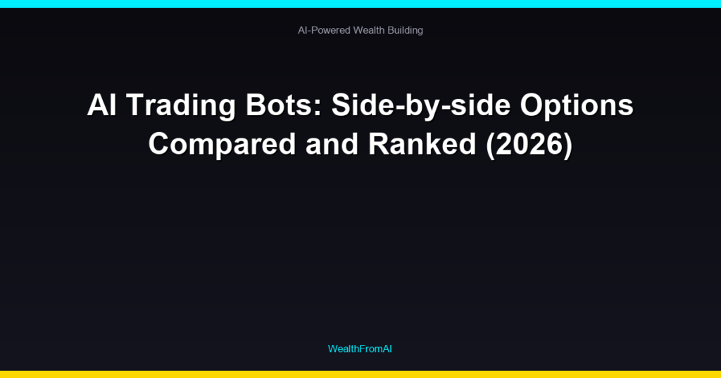 AI Trading Bots: Side-by-side Options Compared and Ranked (2026)
