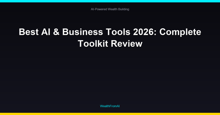 Best AI & Business Tools 2026: Complete Toolkit Review 45 Best AI & Business Tools 2026: Complete Toolkit Review