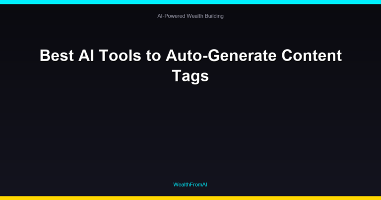 Best AI Tools to Auto-Generate Content Tags 3 Best AI Tools to Auto-Generate Content Tags