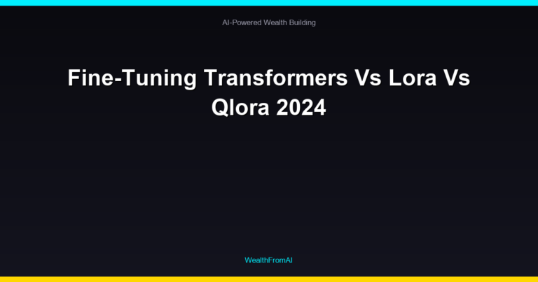 Fine-Tuning Transformers Vs Lora Vs Qlora 2024 36 Fine-Tuning Transformers Vs Lora Vs Qlora 2024