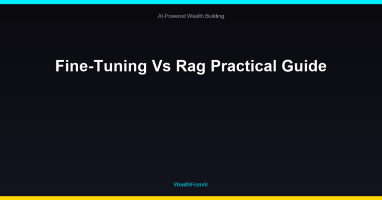 Fine-Tuning Vs Rag Practical Guide 29 Fine-Tuning Vs Rag Practical Guide