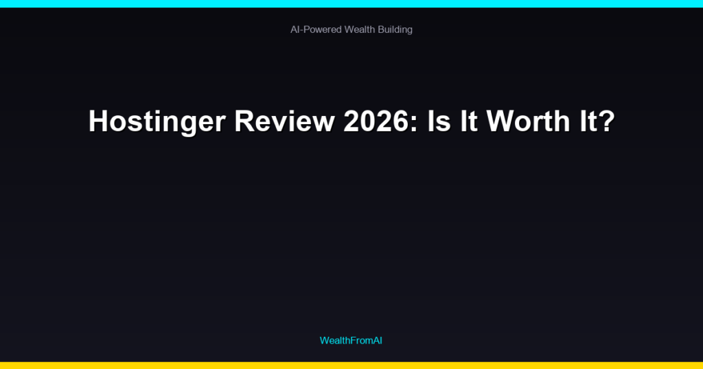 Hostinger Review 2026: Is It Worth It?