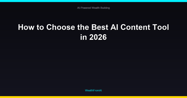 How to Choose the Best AI Content Tool in 2026 111 How to Choose the Best AI Content Tool in 2026