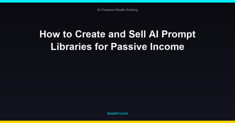 How to Create and Sell AI Prompt Libraries for Passive Income 93 How to Create and Sell AI Prompt Libraries for Passive Income