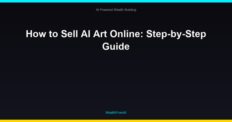 How to Sell AI Art Online: Step-by-Step Guide 2 How to Sell AI Art Online: Step-by-Step Guide