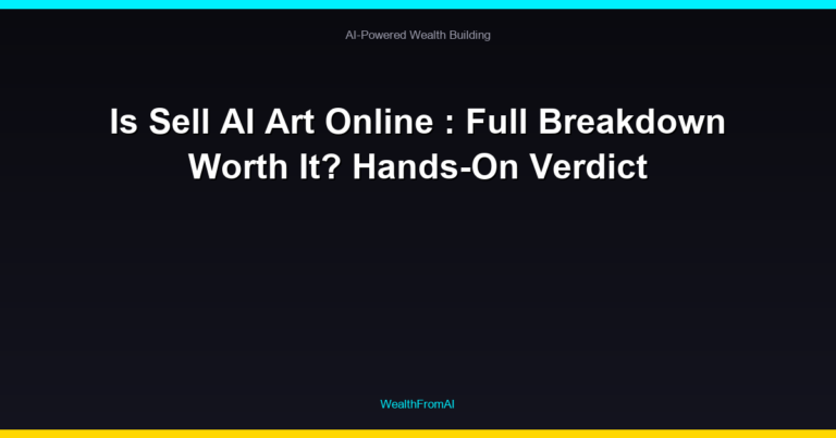 Is Sell AI Art Online : Full Breakdown Worth It? Hands-On Verdict 22 Is Sell AI Art Online : Full Breakdown Worth It? Hands-On Verdict