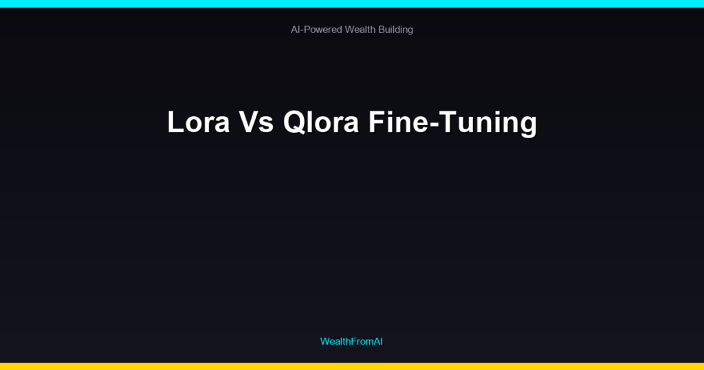Lora Vs Qlora Fine-Tuning