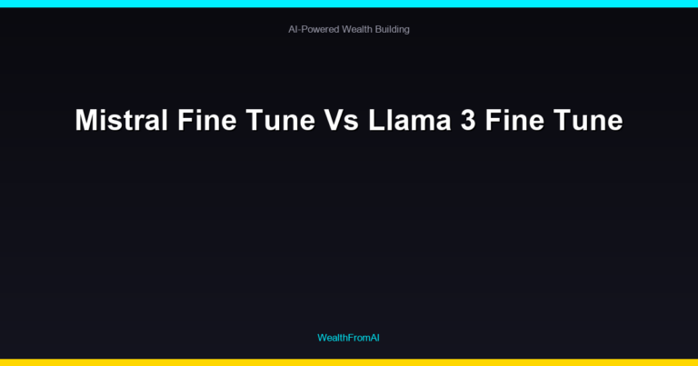 Mistral Fine Tune Vs Llama 3 Fine Tune 62 Mistral Fine Tune Vs Llama 3 Fine Tune