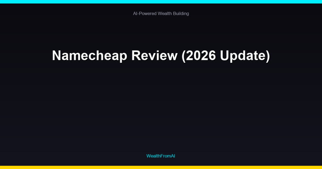 Namecheap Review (2026 Update)