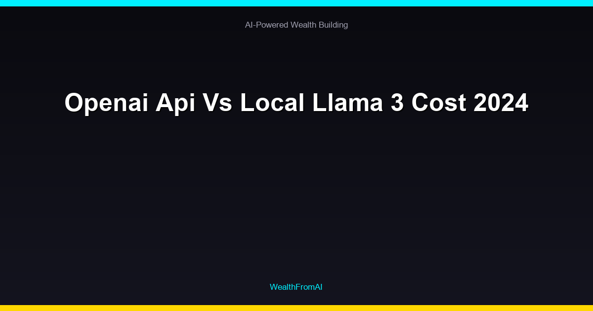 Openai Api Vs Local Llama 3 Cost 2024 29 Openai Api Vs Local Llama 3 Cost 2024