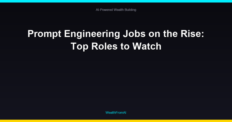 Prompt Engineering Jobs on the Rise: Top Roles to Watch