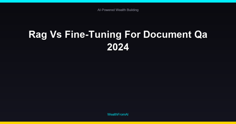 Rag Vs Fine-Tuning For Document Qa 2024 27 Rag Vs Fine-Tuning For Document Qa 2024